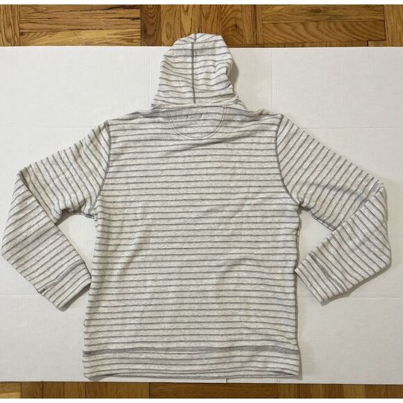 Rails Men's Smith Hoodie Nautical Gray Rhine Stripe Pocket NEW $118 NWT Size XL - Picture 2 of 8